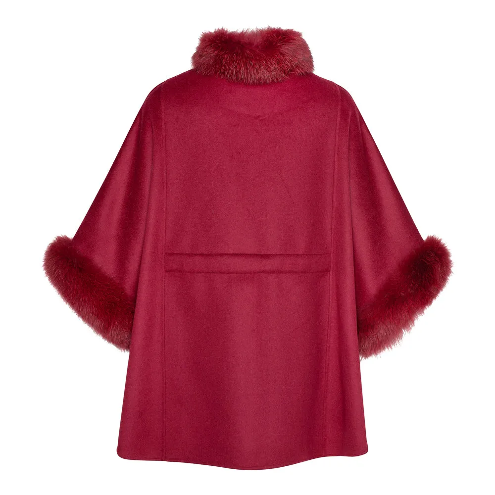 JENNIFER Cashmere cape