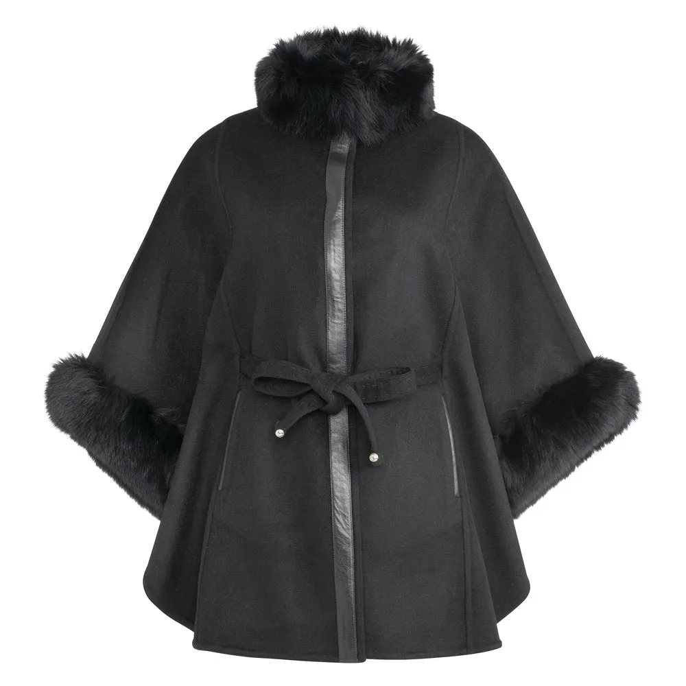 JENNIFER Cashmere cape