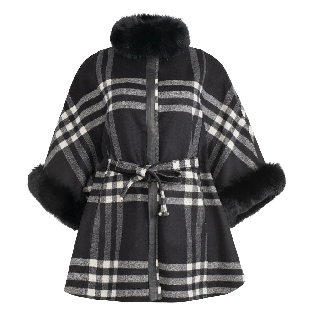 JENNIFER Cashmere cape