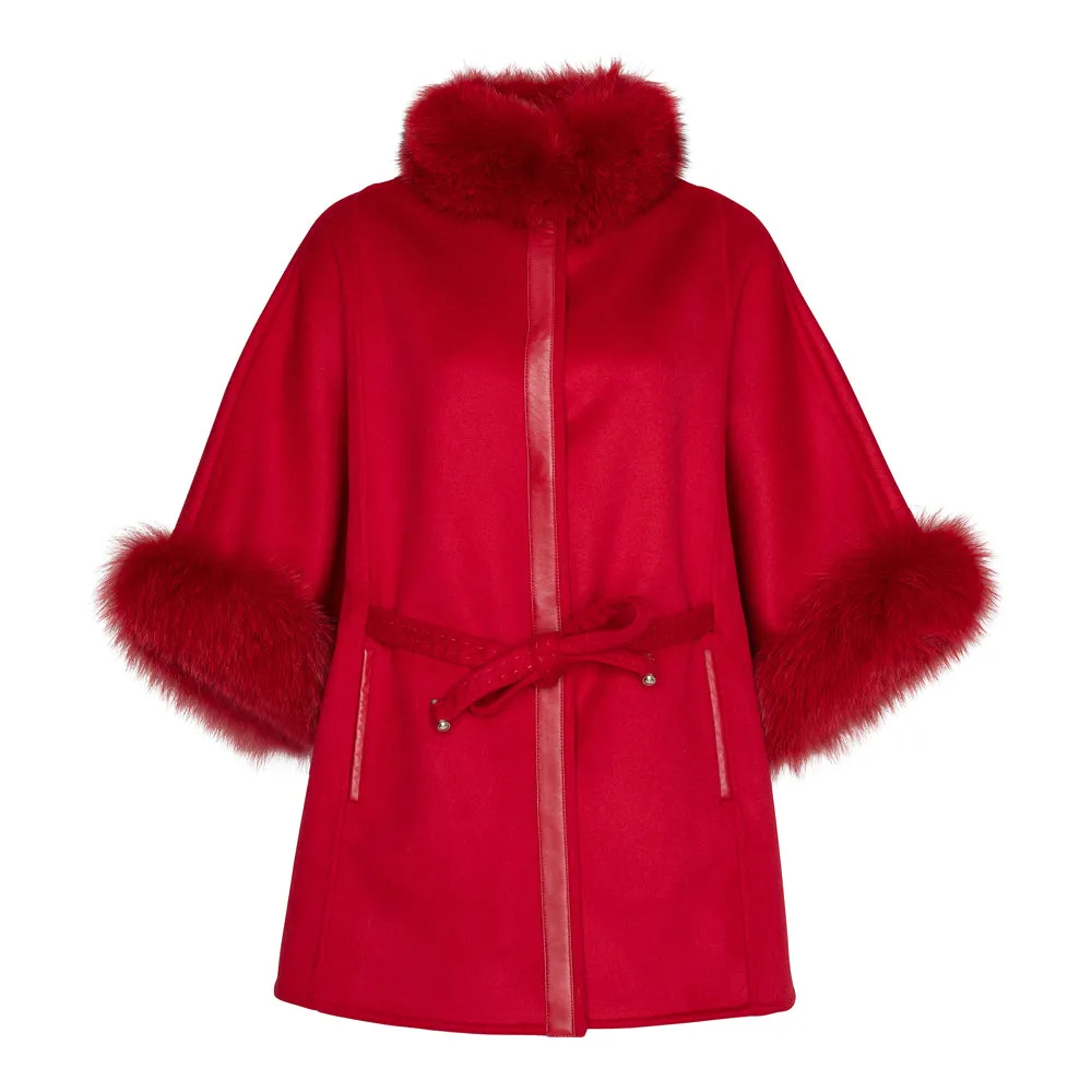 JENNIFER Cashmere cape
