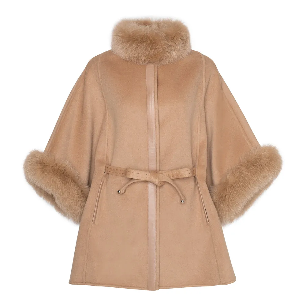 JENNIFER Cashmere cape