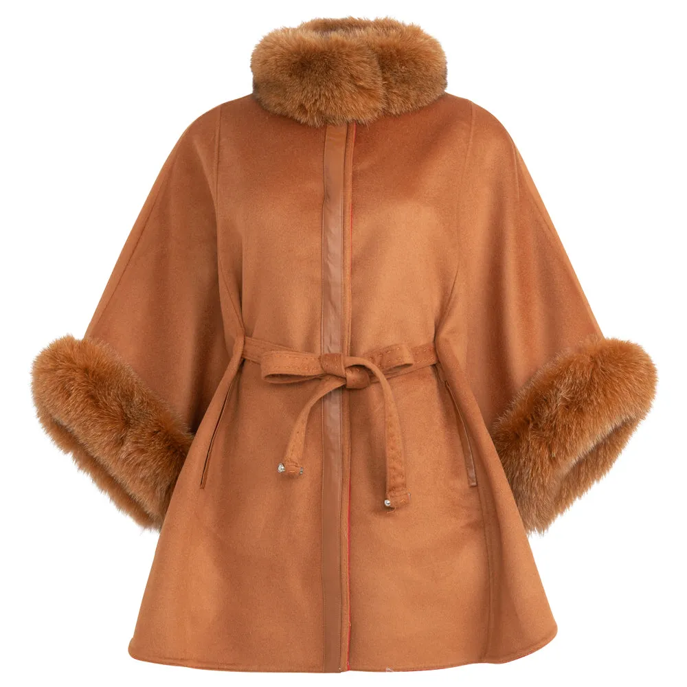 JENNIFER Cashmere cape