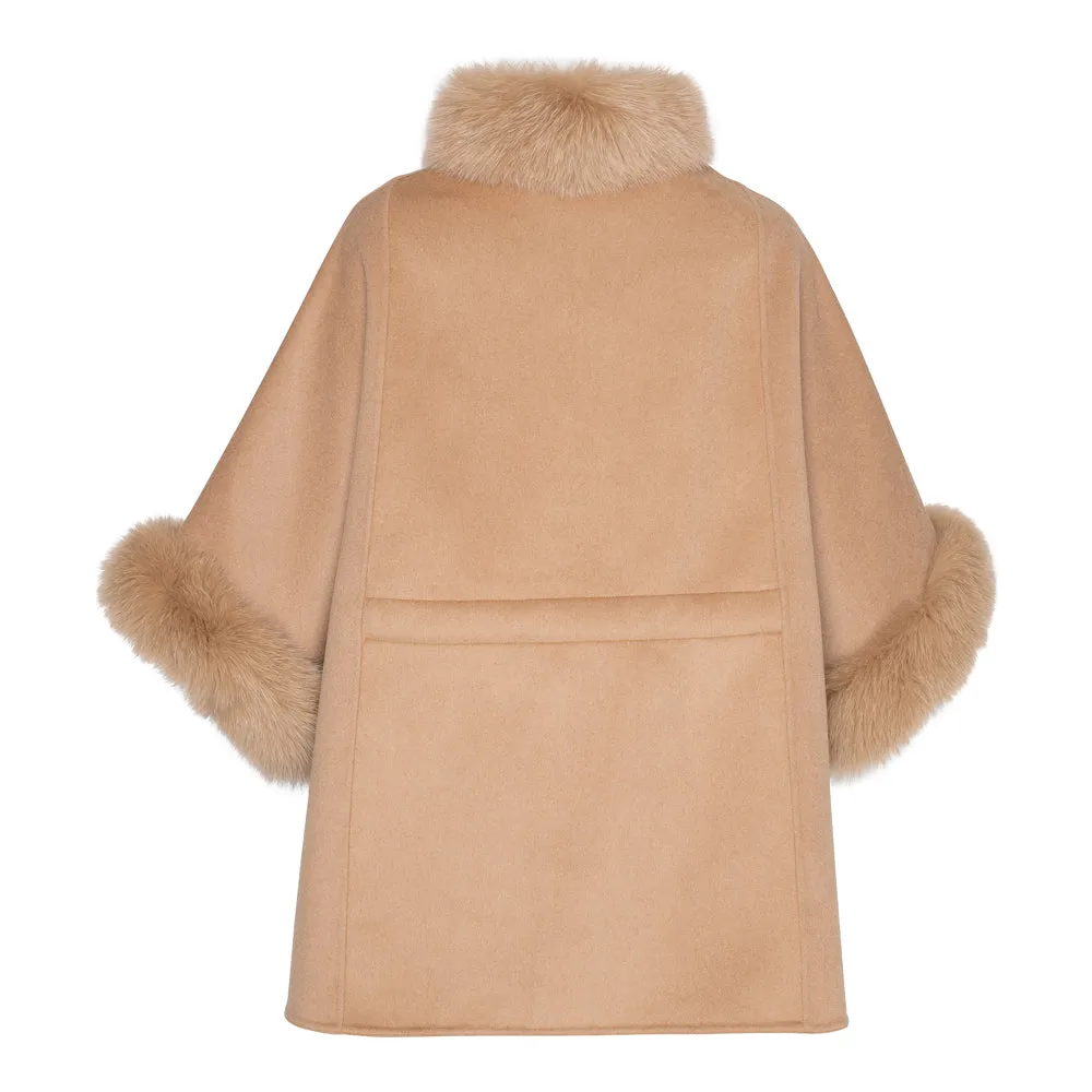 JENNIFER Cashmere cape