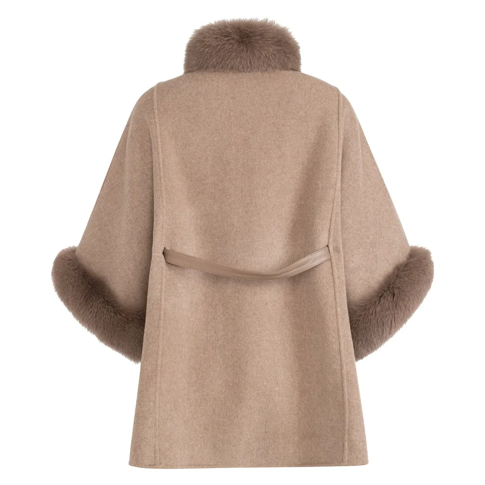 JENNIFER Cashmere cape