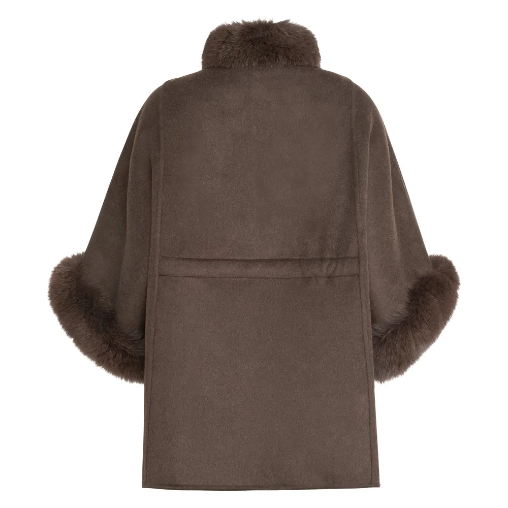 JENNIFER Cashmere cape