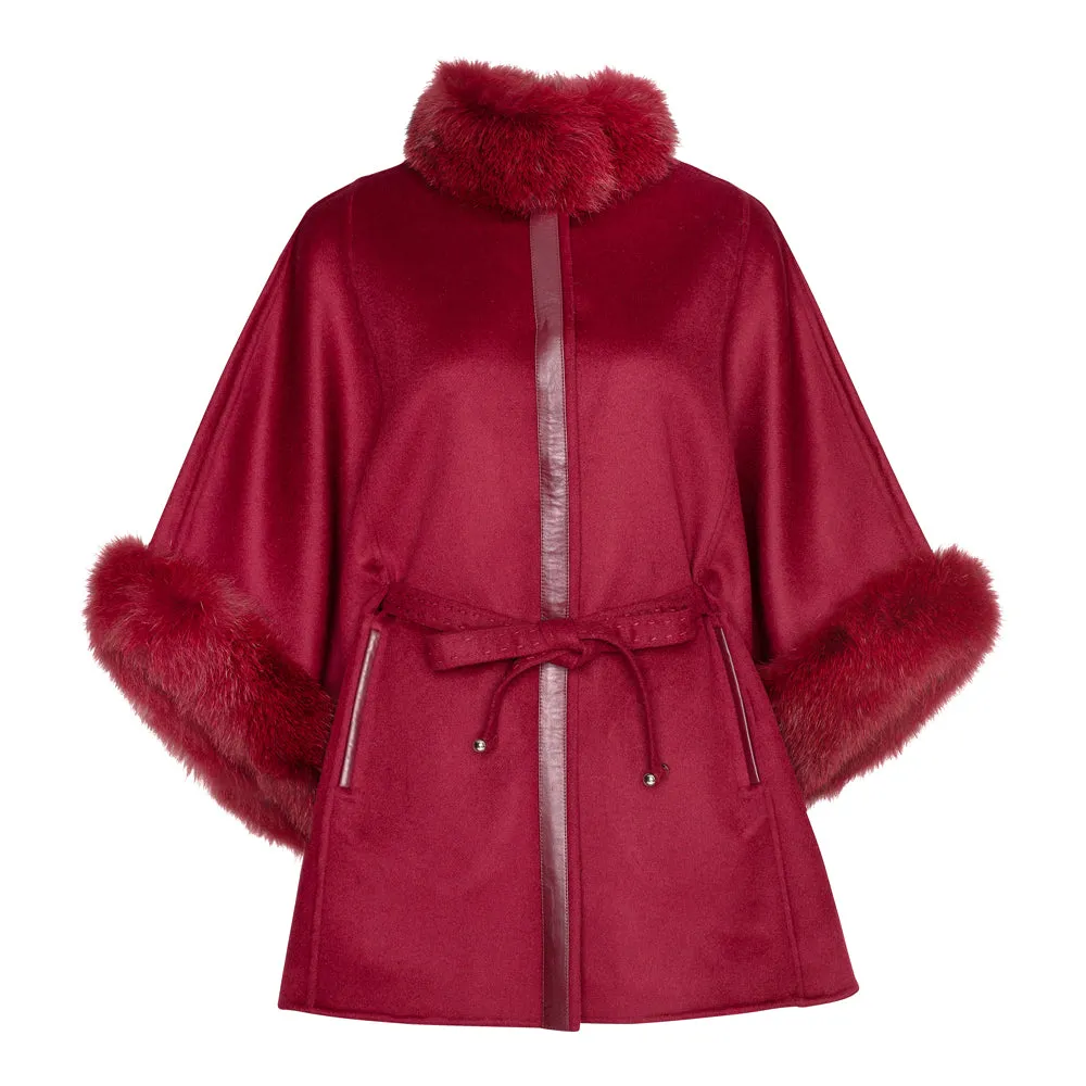 JENNIFER Cashmere cape