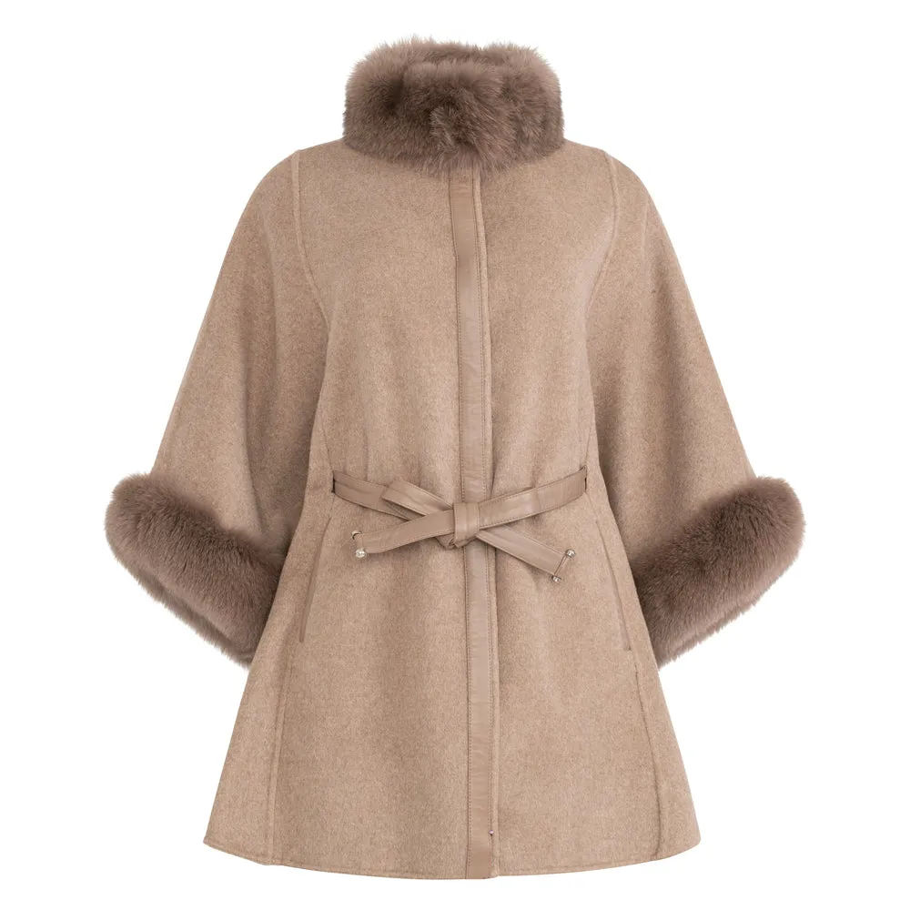 JENNIFER Cashmere cape