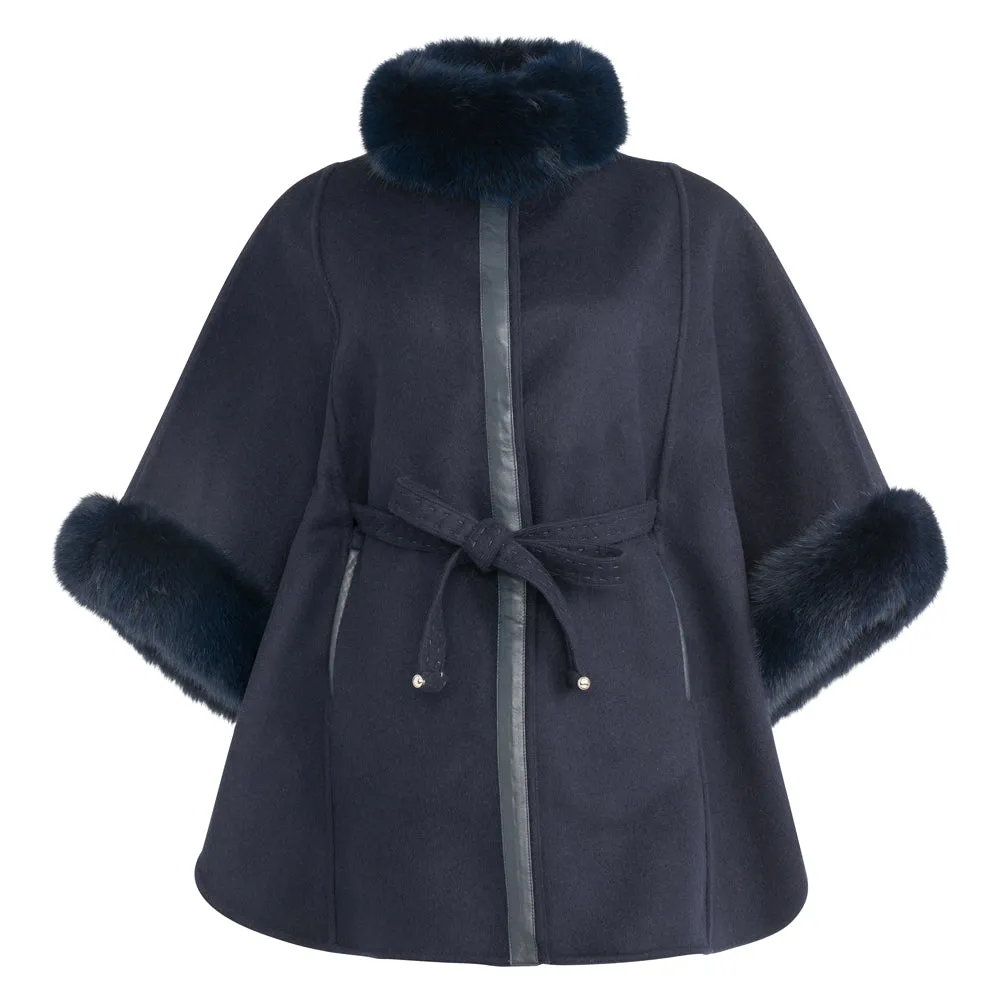 JENNIFER Cashmere cape
