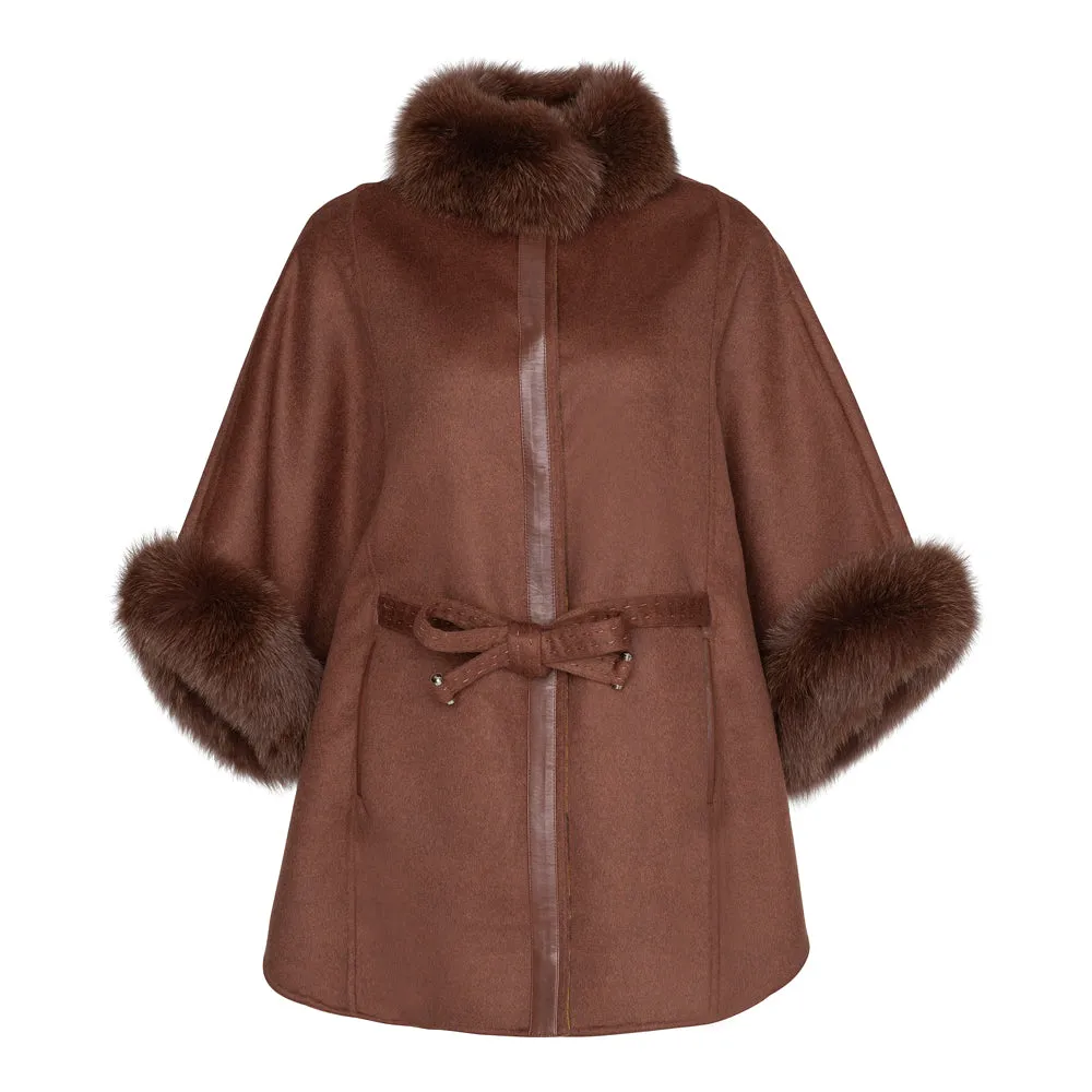 JENNIFER Cashmere cape