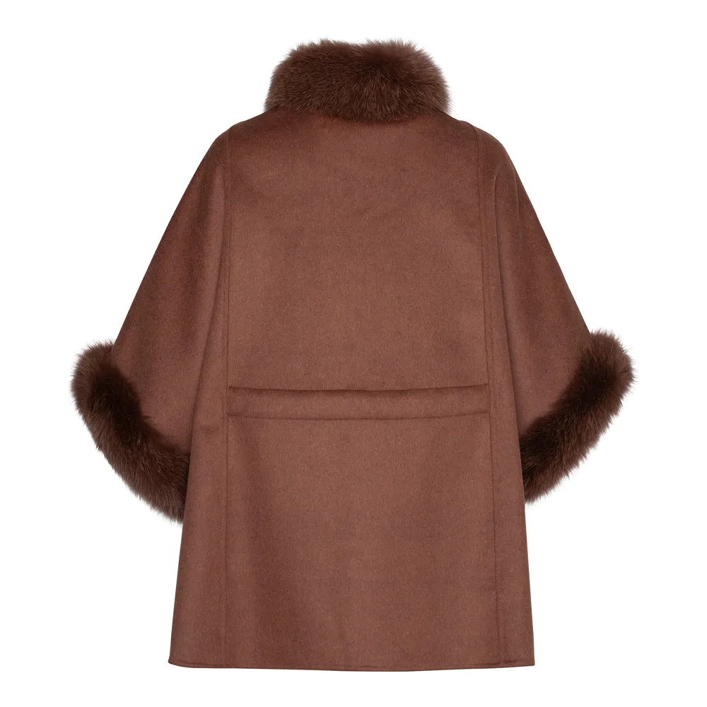 JENNIFER Cashmere cape