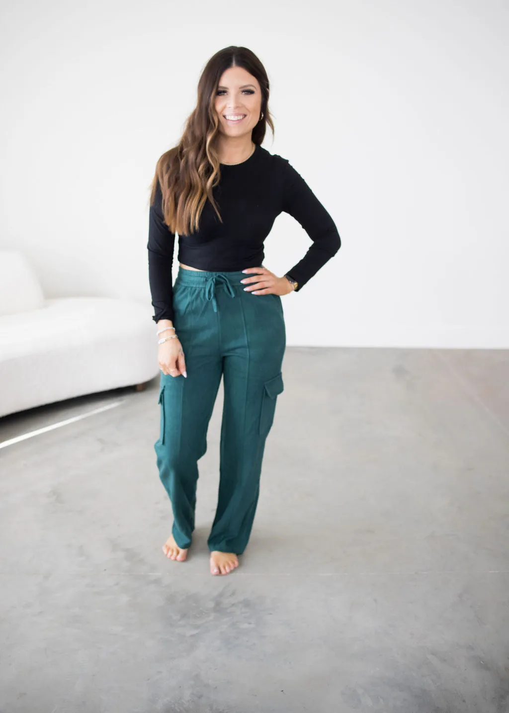 Karah Cargo Sweatpants