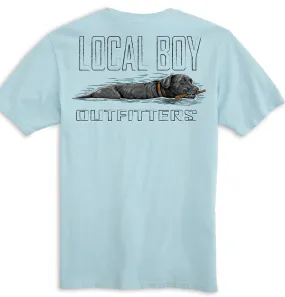 Local Boy: Fetch Black Lab SS Tee