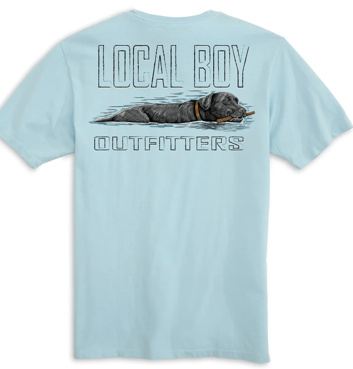 Local Boy: Fetch Black Lab SS Tee