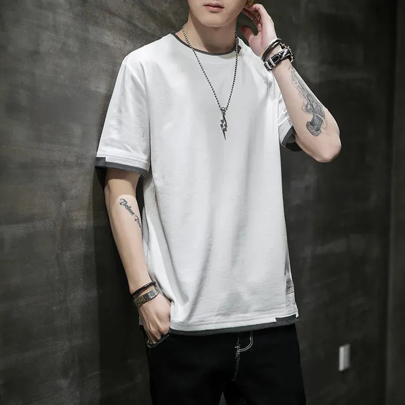 Men's Casual Pure Cotton Breathable Fashion T-Shirt