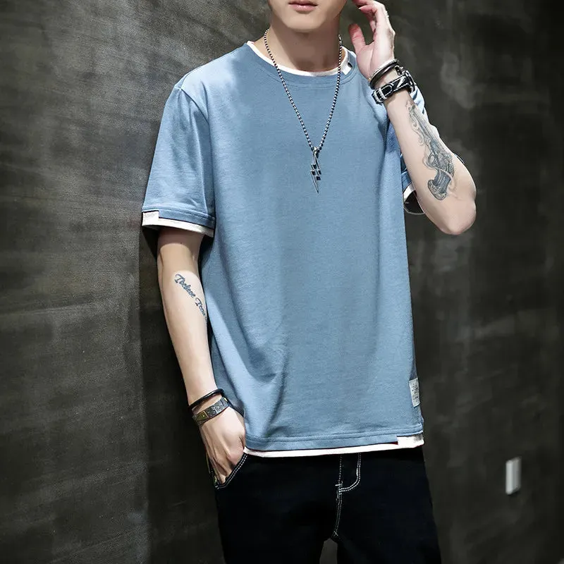 Men's Casual Pure Cotton Breathable Fashion T-Shirt