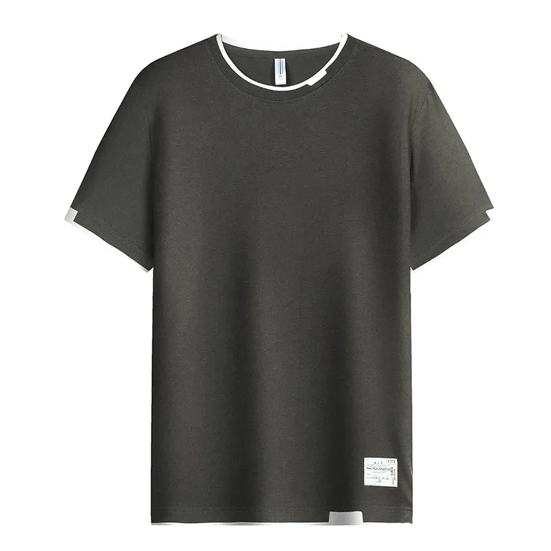 Men's Casual Pure Cotton Breathable Fashion T-Shirt