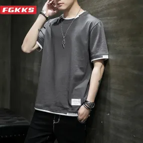 Men's Casual Pure Cotton Breathable Fashion T-Shirt