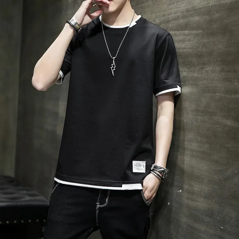 Men's Casual Pure Cotton Breathable Fashion T-Shirt
