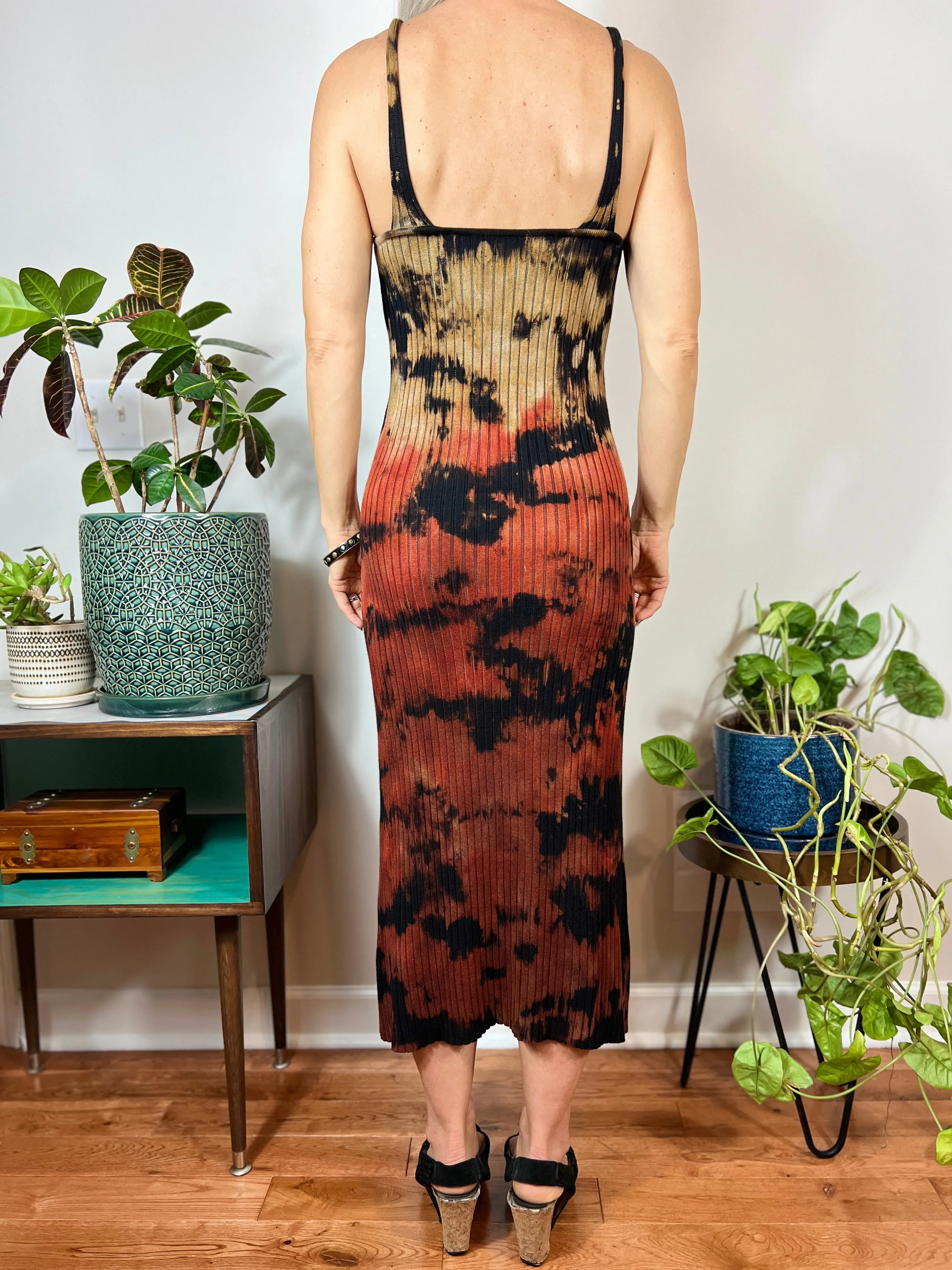 Midi sweater dress