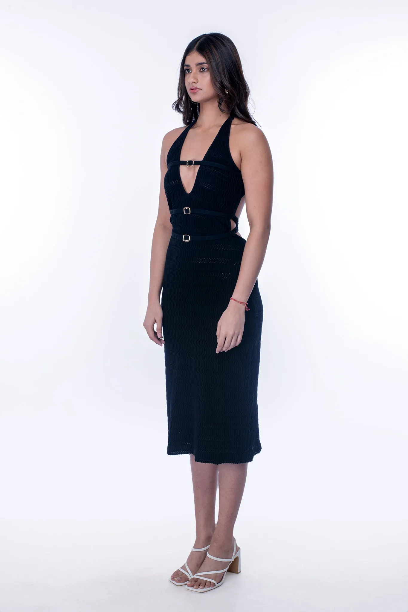Midnight Muse Knit Dress