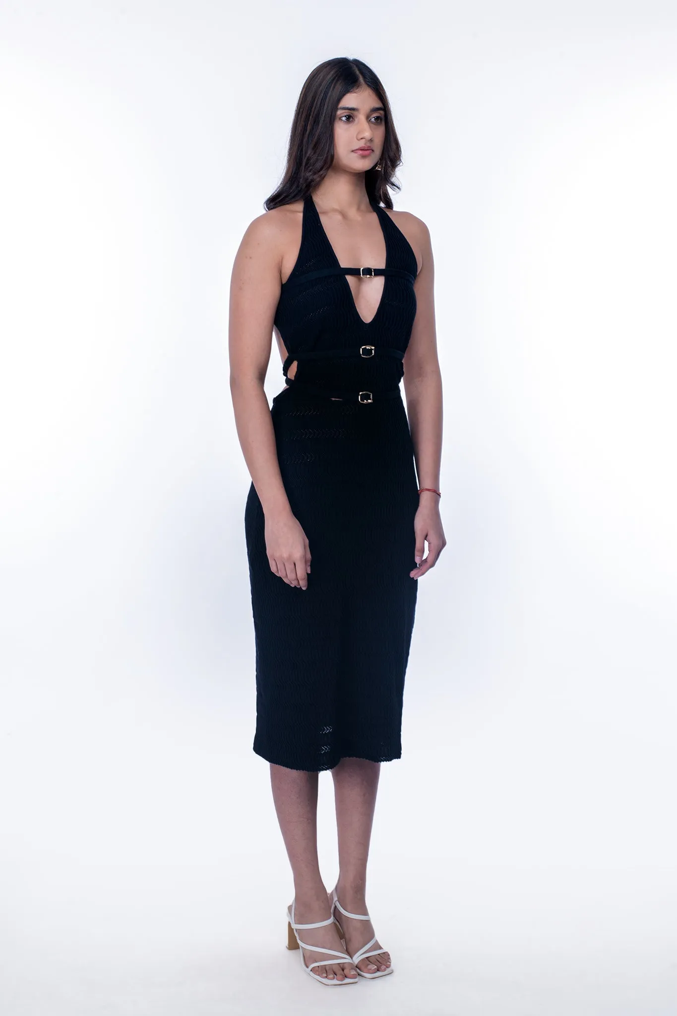 Midnight Muse Knit Dress