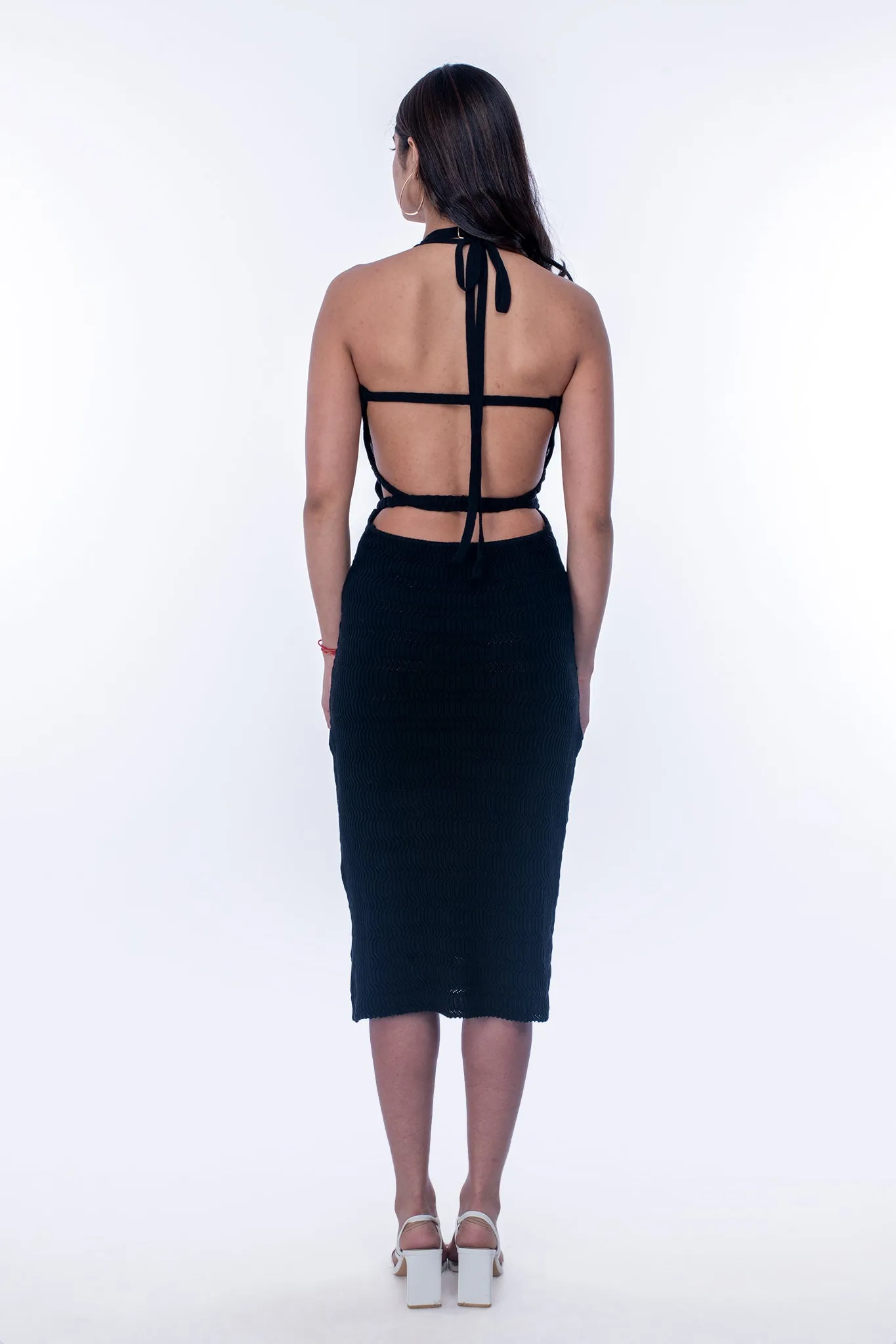 Midnight Muse Knit Dress