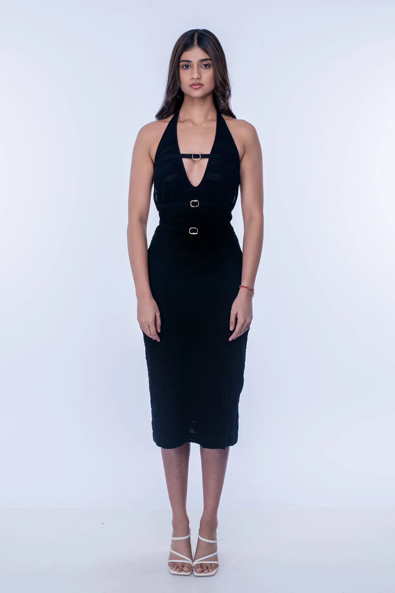 Midnight Muse Knit Dress