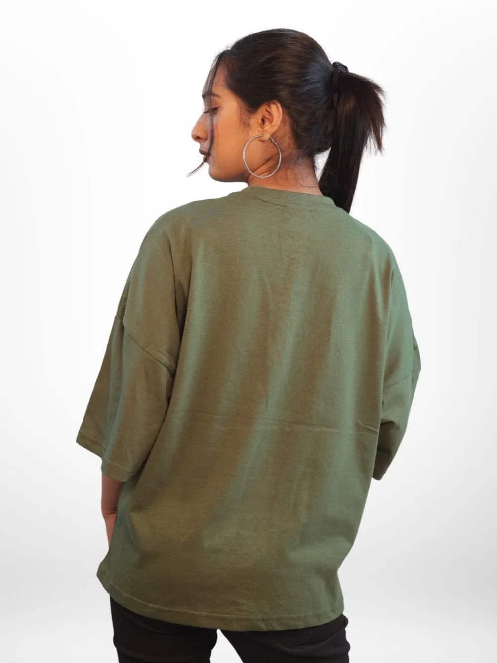 NARUTO: SAKURA Graphic Printed Womens Drop Shoulder T-shirt Legacy Boutiques Dhaka