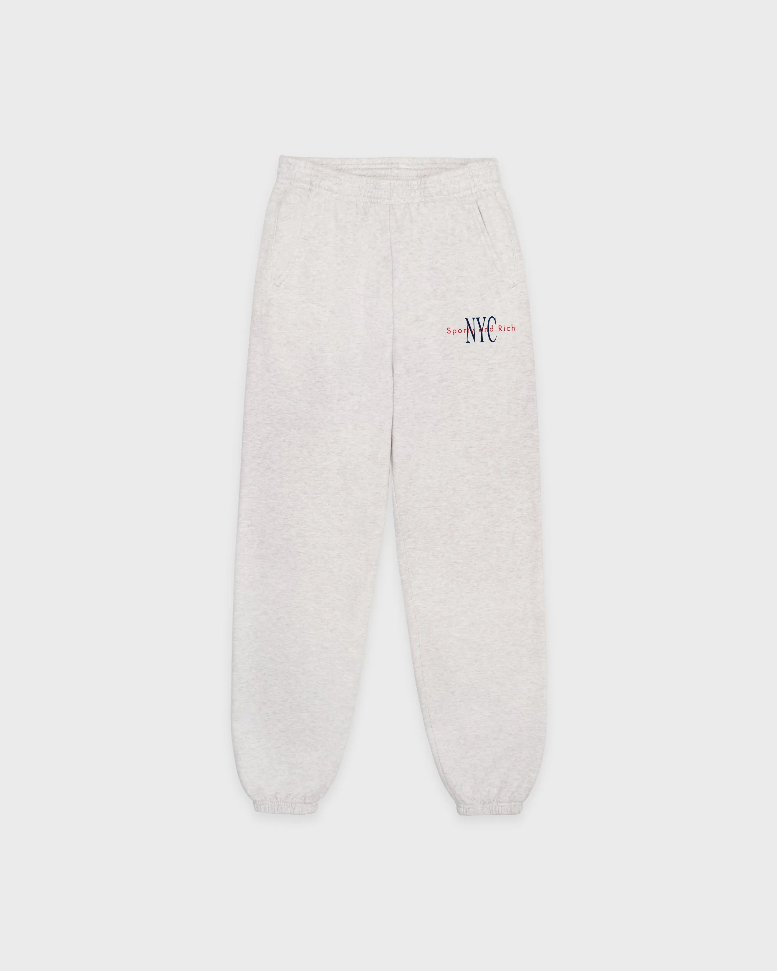 NY Minute Sweatpant - Heather Gray/Navy