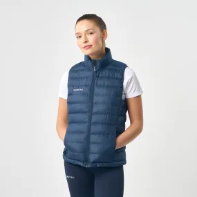 Omnitau Women's Team Sports Recycled Padded Gilet - Navy