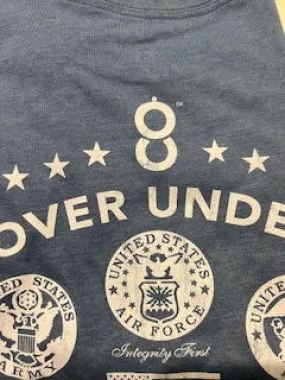 Over Under: S/S Big 6 T-Shirt -Blue Jean
