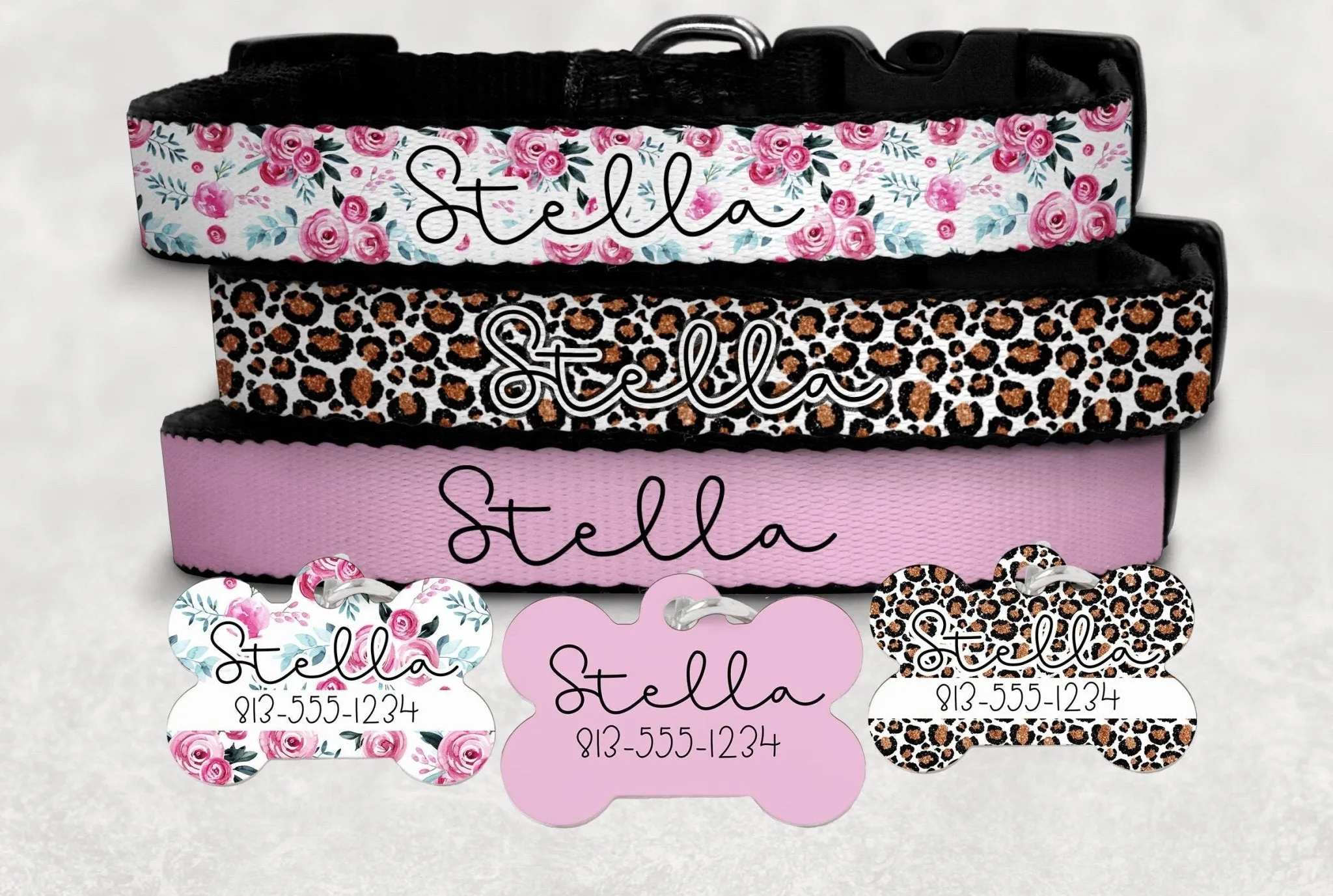 Personalized Dog Collar And Custom Tag
