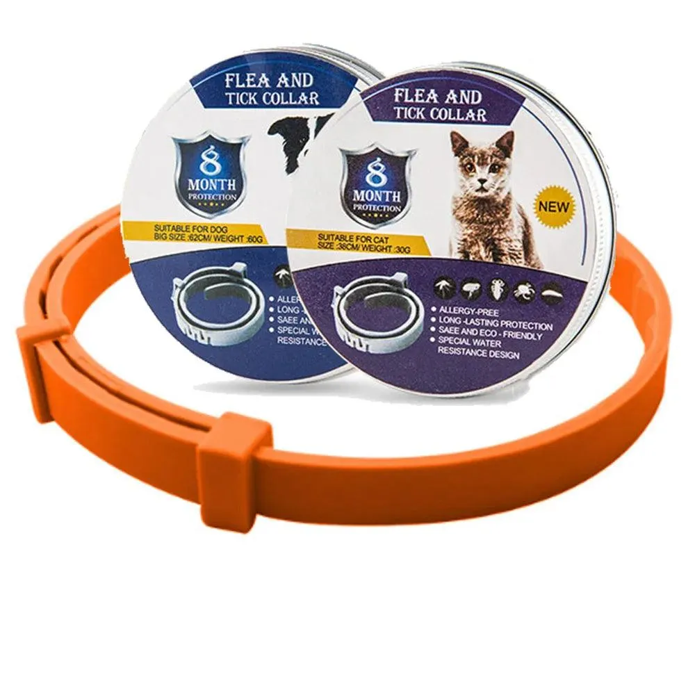 Pet Flea and Tick Collar for Cats - Up to 8 Months Protection