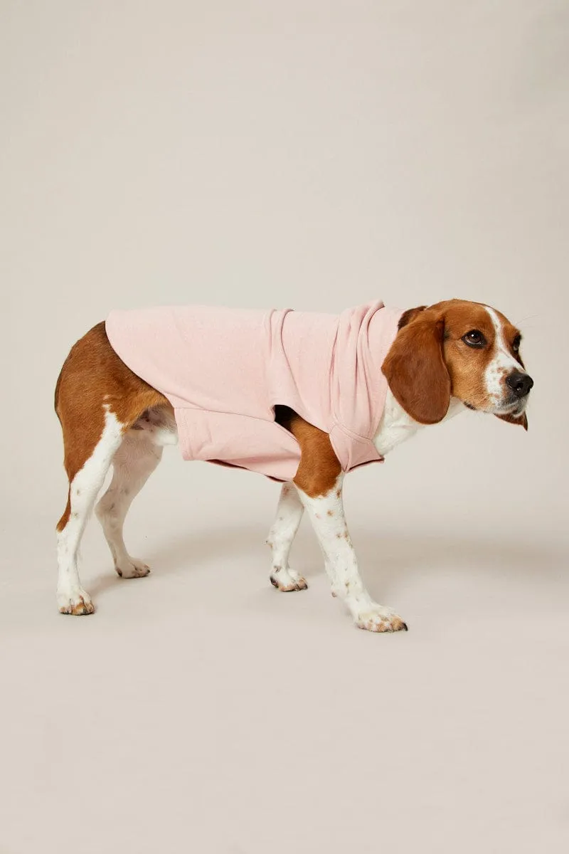 Pink Dog Hoodie