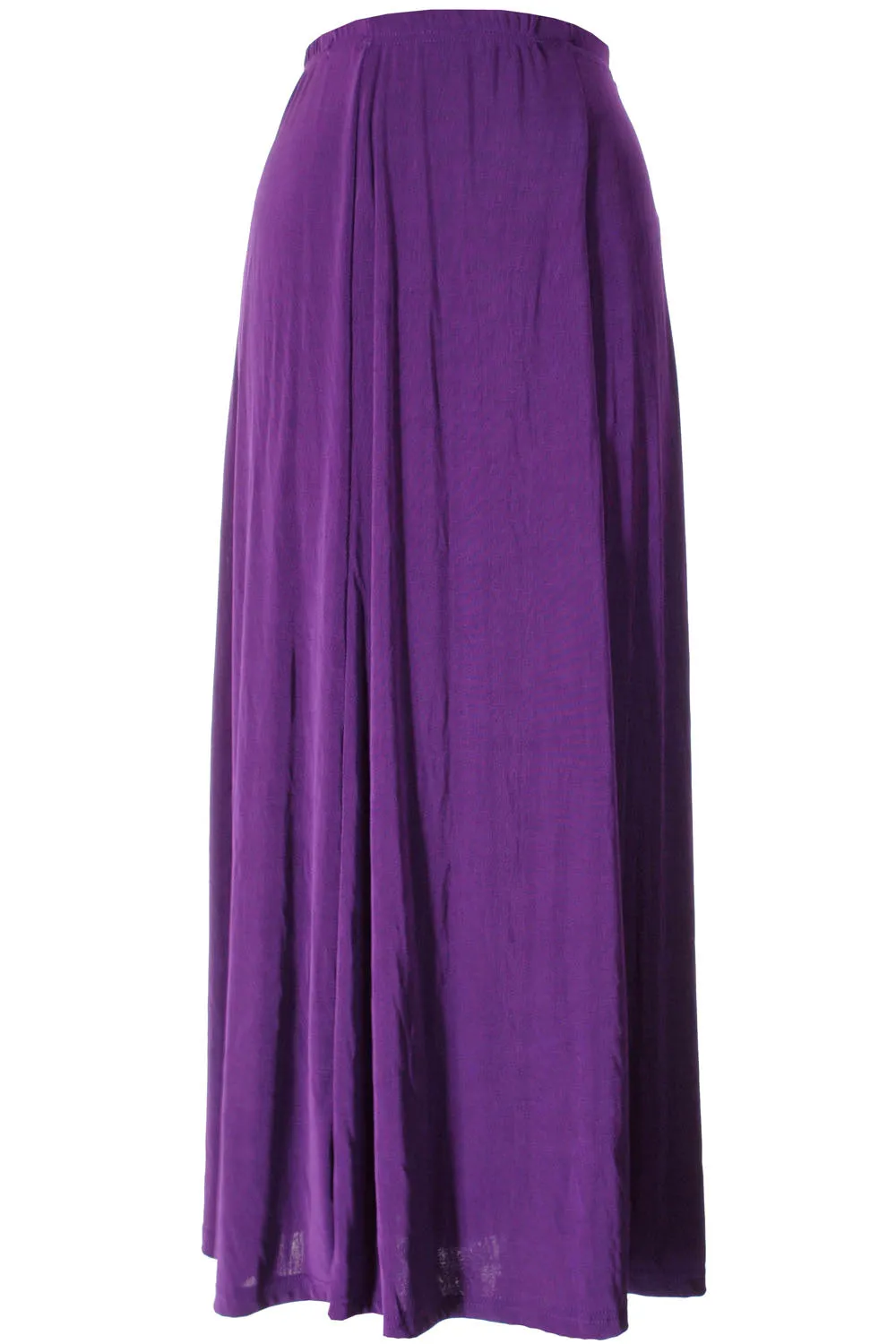 Plus Size Non Iron Flared Skirt -6002AY-AXS1