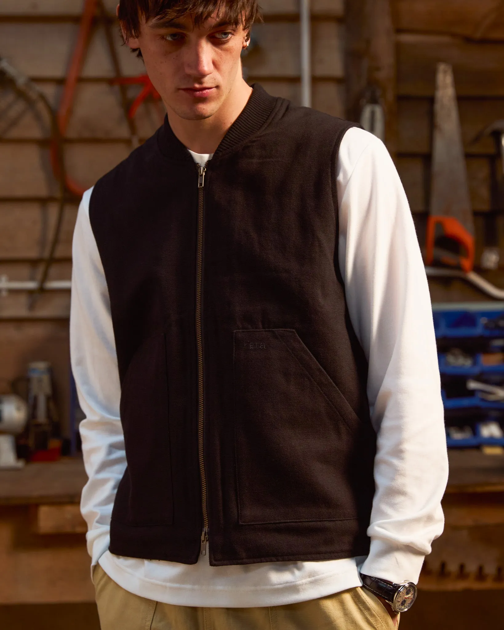 Poacher Gilet - Black