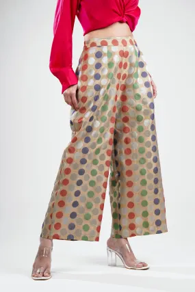Polka Dot Palazzo Pant