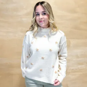 Quin Oatmeal Knit Sweater