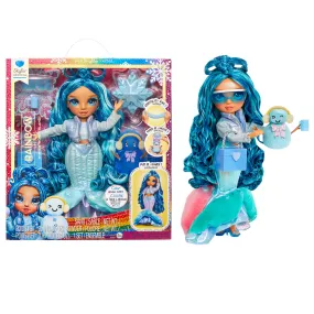 Rainbow High Winter Wonderland Skyler - Blue 11” Fashion Doll with a Magic Snow Outfit