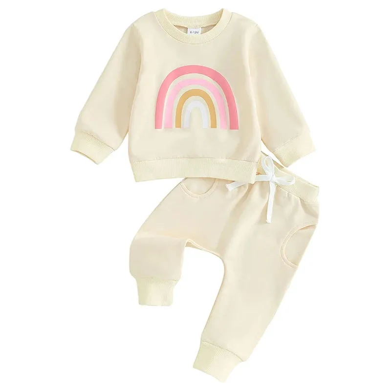 Rainbow Oversize Sweater & Pants