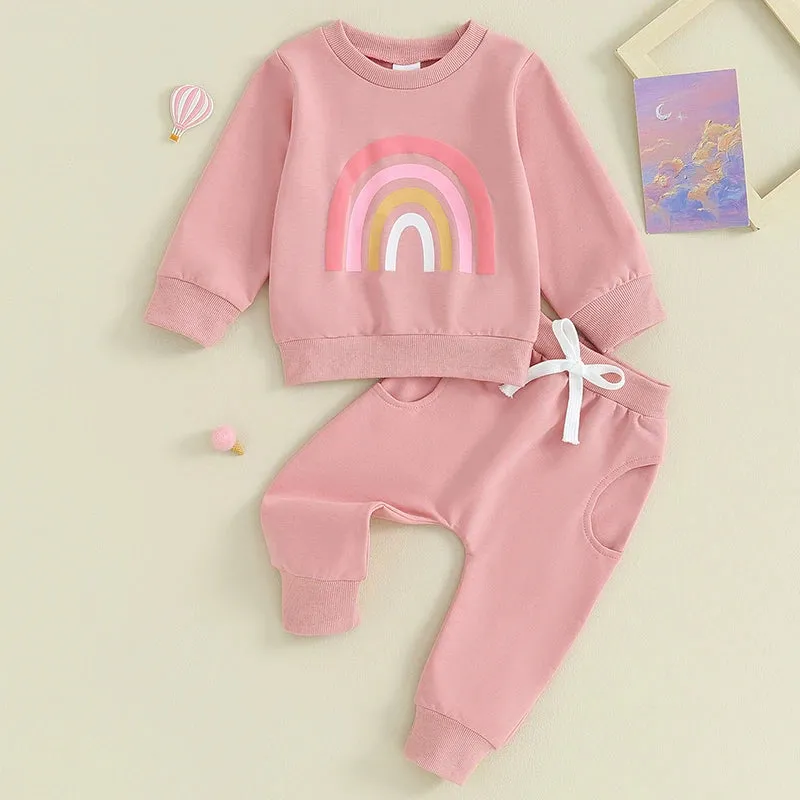 Rainbow Oversize Sweater & Pants