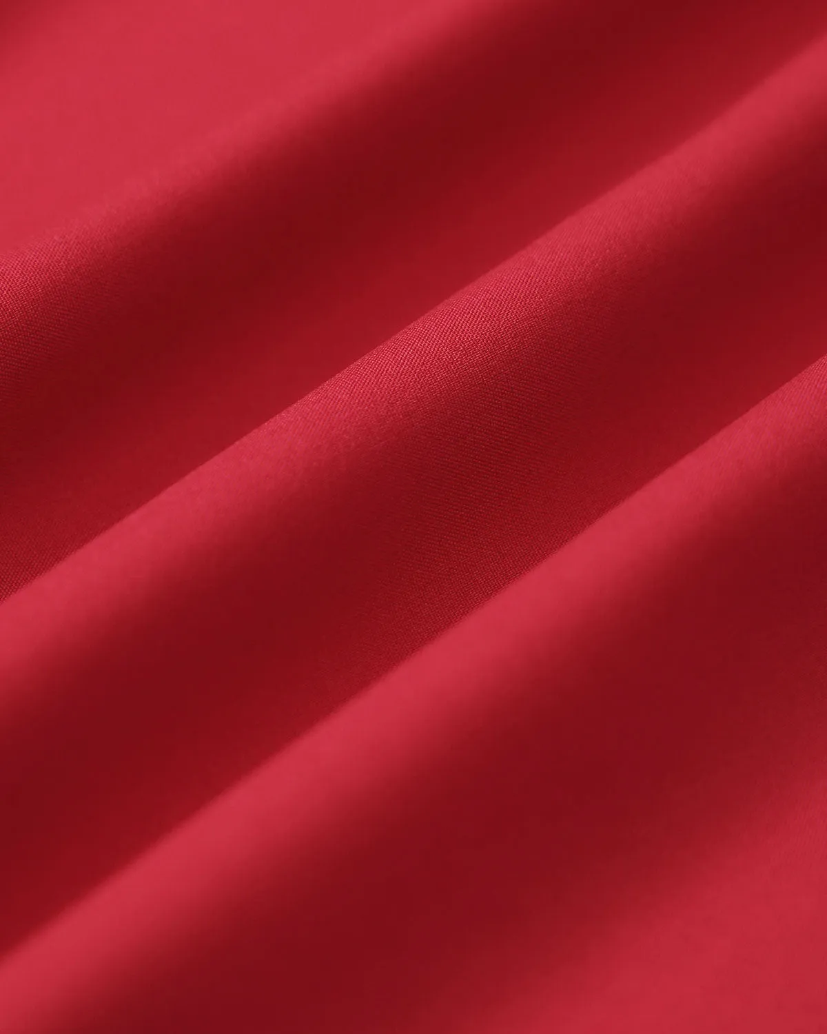 Red Ruched Halter Midi Dress