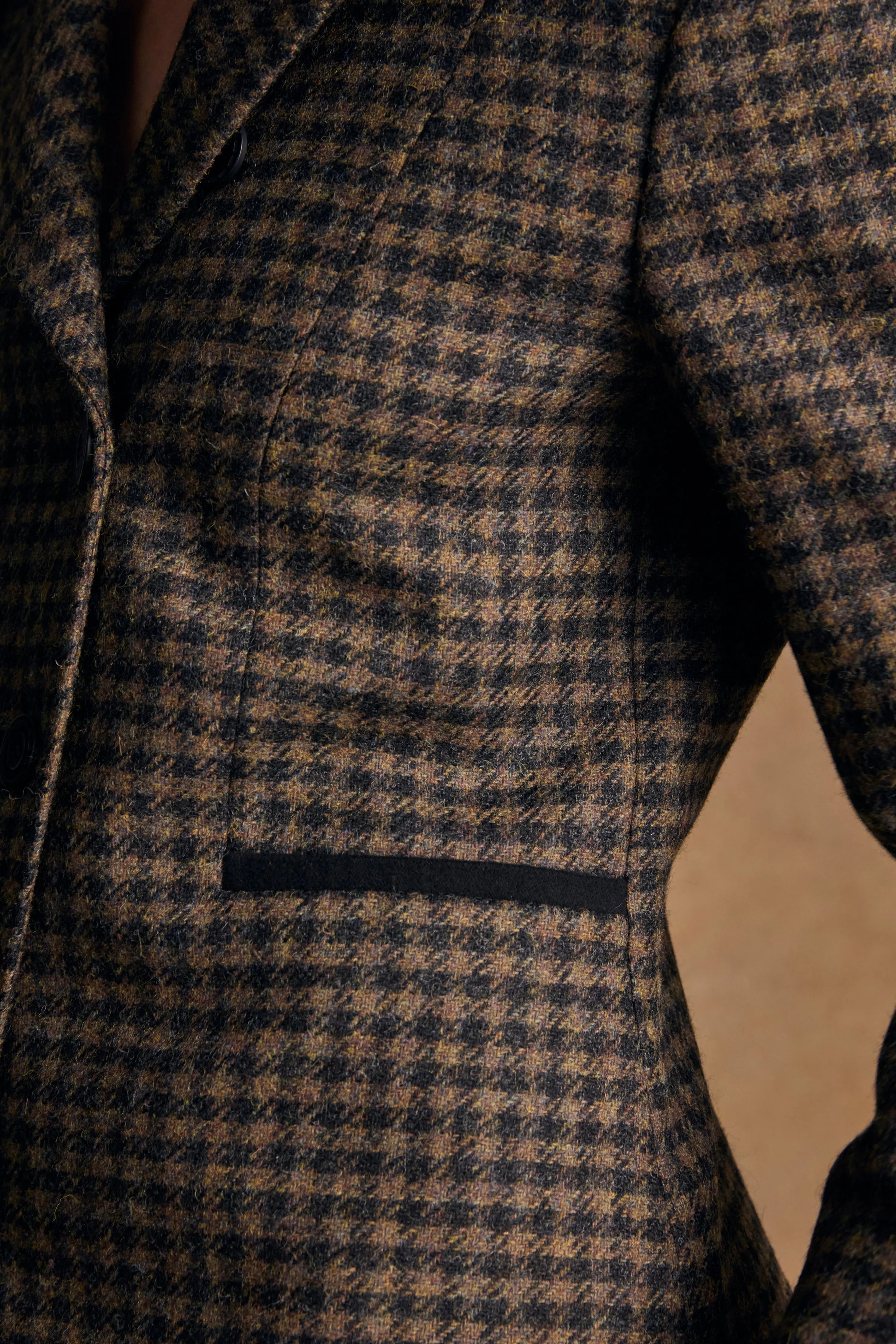 Sasha Tweed Jacket - Earth Check