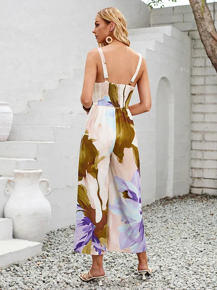 Sylis | Floral Jumpsuit