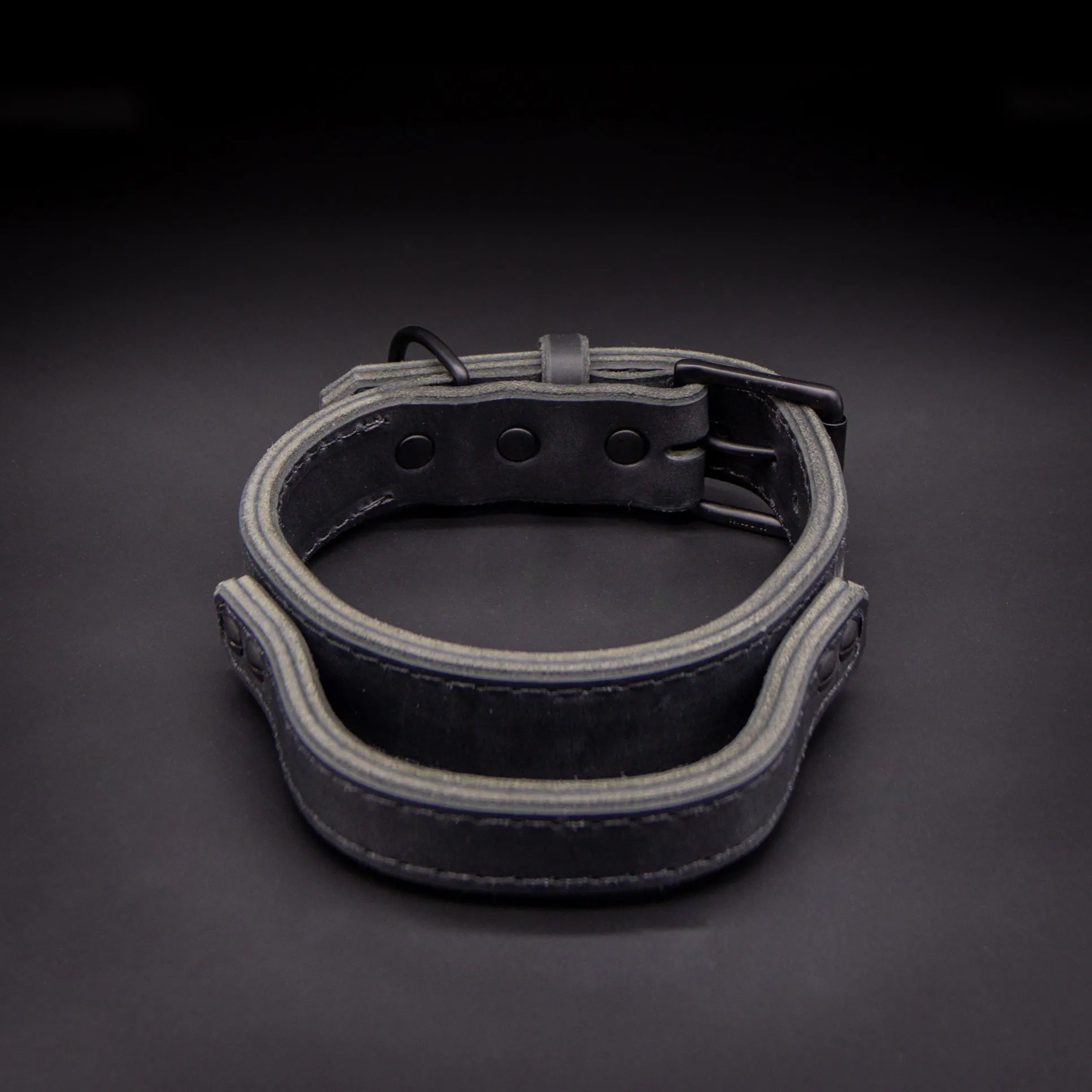 The 1.5" Agitation Dog Collar with Handle