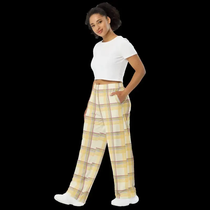Vibrant Yellow Wide Leg Pants for a Leg Up