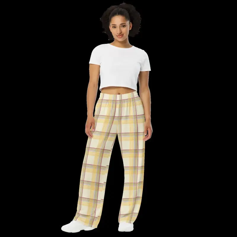 Vibrant Yellow Wide Leg Pants for a Leg Up