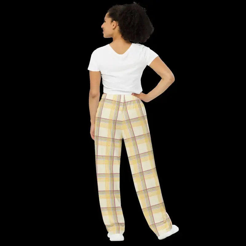 Vibrant Yellow Wide Leg Pants for a Leg Up