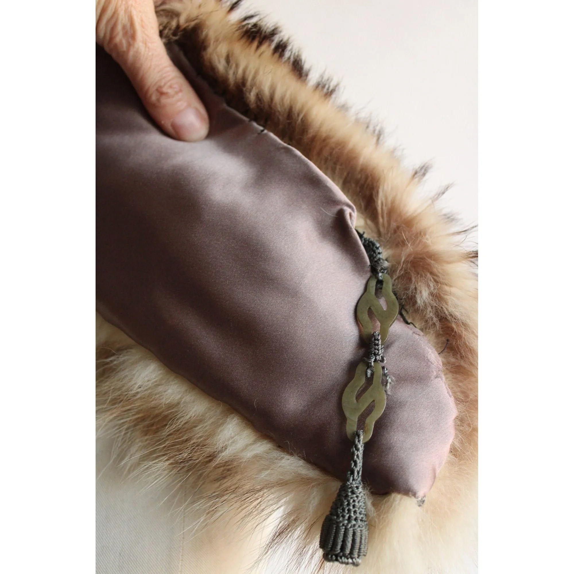 Vintage 1930s 1940s Fur Collar