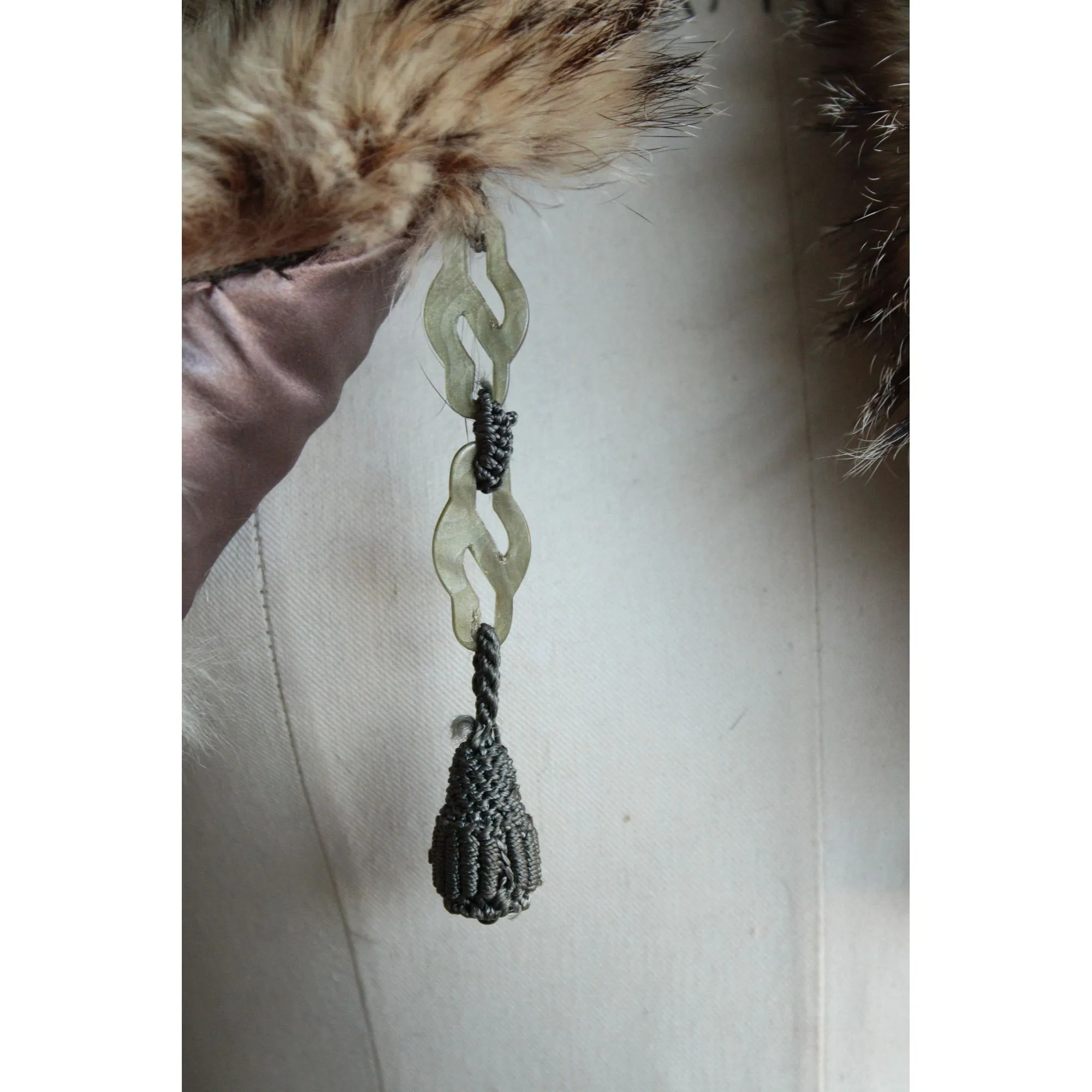Vintage 1930s 1940s Fur Collar
